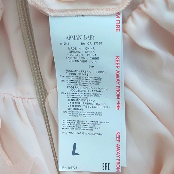 Armani Baby Dress - Picture 5 of 5